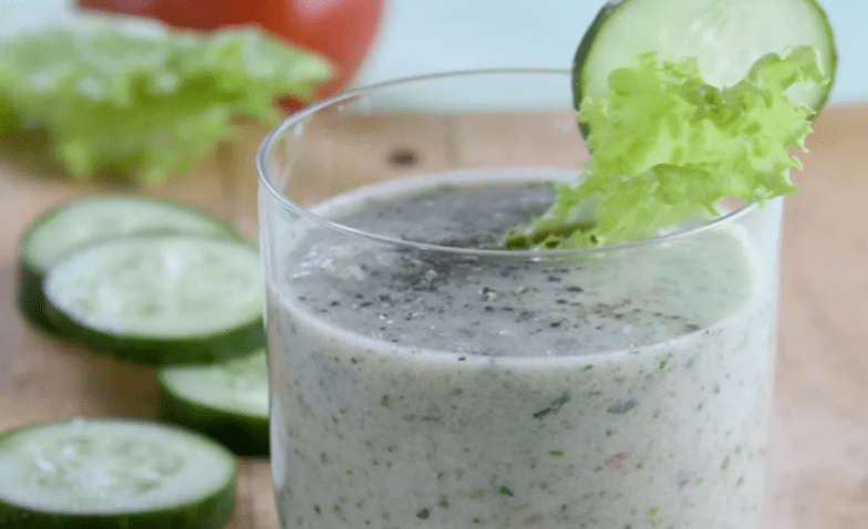 Castravete și kefir